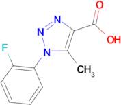 1-(2-Fluoro-phenyl)-5-methyl-1H-[1,2,3]triazole-4-carboxylic acid