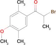 2-Bromo-1-(4-methoxy-2,5-dimethyl-phenyl)-propan-1-one