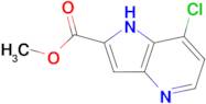 7-Chloro-1H-pyrrolo[3,2-b]pyridine-2-carboxylic acid methyl ester