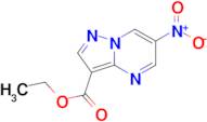 6-Nitro-pyrazolo[1,5-a]pyrimidine-3-carboxylic acid ethyl ester