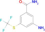 3-Amino-5-[(trifluoromethyl)thio]benzamide