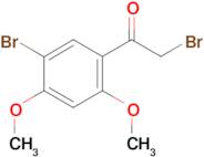 2-Bromo-1-(5-bromo-2,4-dimethoxyphenyl)ethanone