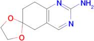 2-Amino-7,8-dihydro-6(5H)quinazolinone ethylene ketal