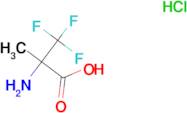 2-Amino-3,3,3-trifluoro-2-methylpropanoic acid hydrochloride