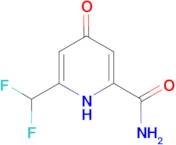 6-(Difluoromethyl)-4-hydroxypyridine-2-carboxamide