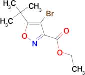 Ethyl 4-bromo-5-tert-butylisoxazole-3-carboxylate