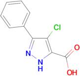 4-Chloro-3-phenyl-1H-pyrazole-5-carboxylic acid