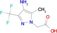 (4-Amino-5-methyl-3-trifluoromethyl-pyrazol-1-yl)-acetic acid