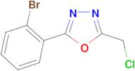 2-(2-Bromo-phenyl)-5-chloromethyl-[1,3,4]oxadiazole