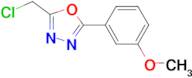2-Chloromethyl-5-(3-methoxy-phenyl)-[1,3,4]oxadiazole
