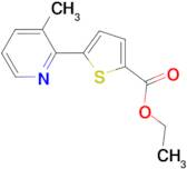 Ethyl 5-(3-methylpyridin-2-yl)thiophene-2-carboxylate