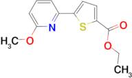 Ethyl 5-(6-methoxypyridin-2-yl)thiophene-2-carboxylate