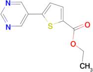 Ethyl 5-(pyrimidin-5-yl)thiophene-2-carboxylate