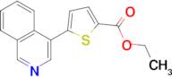 Ethyl 5-(isoquinolin-4-yl)thiophene-2-carboxylate