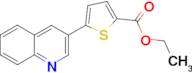 Ethyl 5-(quinolin-3-yl)thiophene-2-carboxylate