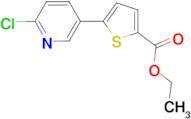 Ethyl 5-(6-chloropyridin-3-yl)thiophene-2-carboxylate