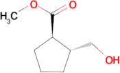 Methyl trans-2-hydroxymethylcyclopentane-1-carboxylate
