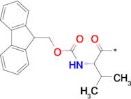 Fmoc-L-valine 4-alkoxybenzyl alcohol resin
