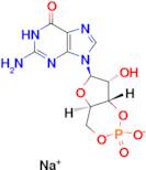 Guanosine-3':5'-cyclic monophosphate monosodium salt
