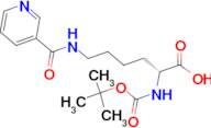 Na-Boc-Ne-nicotinoyl-D-lysine