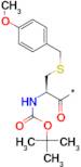 Boc-S-4-methoxybenzyl-L-cysteine Merrifield resin