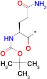 Na-Boc-L-glutamine Merrifield resin