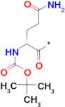 Na-Boc-D-glutamine Merrifield resin
