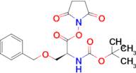 (S)-2,5-Dioxopyrrolidin-1-yl 3-(benzyloxy)-2-((tert-butoxycarbonyl)amino)propanoate