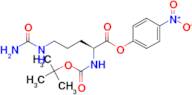 Boc-L-citrulline 4-nitrophenyl ester