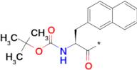 Boc-3-(2-naphthyl)-L-alanine Merrifield resin