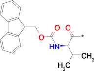 Fmoc-D-valine 4-alkoxybenzyl alcohol resin