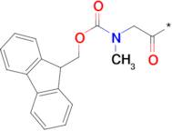 Fmoc-sarcosine 4-alkoxybenzyl alcohol resin