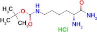 Ne-Boc-L-lysine amide hydrochloride