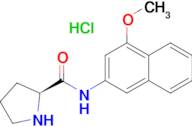 L-Proline 4-methoxy-b-naphthylamide hydrochloride