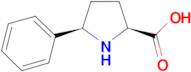 (2S,5R)-5-Phenylpyrrolidine-2-carboxylic acid