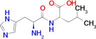 (2S)-2-[(2S)-2-amino-3-(1H-imidazol-5-yl)propanamido]-4-methylpentanoic acid