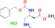 Nb-Z-(S)-3,4-Diaminobutyric acid methylester hydrochloride