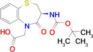 (S)-3-Boc-amino-5-(carbonylmethyl)-2,3-dihydro-1,5-benzothiazepin-4(5H)-one