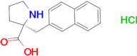 (S)-a-(2-Naphthalenylmethyl)proline·HCl