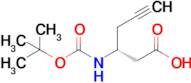 Boc-D-b-homopropargylglycine