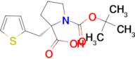 Boc-(S)-a-(2-thiophenylmethyl)proline