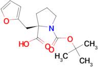Boc-(R)-a-(2-furanylmethyl)proline