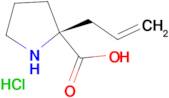 (S)-a-Allylproline·HCl