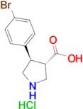 (±)-trans-4-(4-Bromophenyl)pyrrolidine-3-carboxylic acid hydrochloride