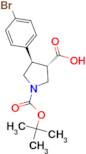 Boc-(±)-trans-4-(4-bromophenyl)pyrrolidine-3-carboxylic acid