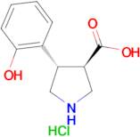 (±)-trans-4-(2-Hydroxyphenyl)pyrrolidine-3-carboxylic acid hydrochloride