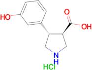 (±)-trans-4-(3-Hydroxyphenyl)pyrrolidine-3-carboxylic acid hydrochloride