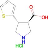 (±)-trans-4-(2-Thienyl)pyrrolidine-3-carboxylic acid hydrochloride