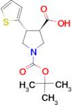 Boc-(±)-trans-4-(2-thienyl)pyrrolidine-3-carboxylic acid