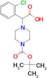 2-(4-Boc-piperazinyl)-2-(2-chlorophenyl)acetic acid